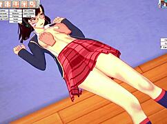 d va's room fuck contrasts her game persona