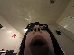 giantess smokes out husband