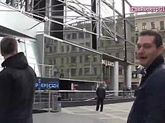 sexy babe gets pounded doggystyle in reality.