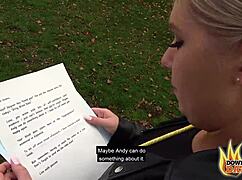 Curvy Blonde Lena Nitro Bends Over For Blind Date POV Fuck In Hotel