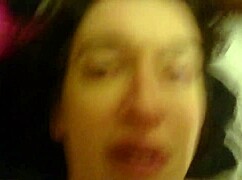 cheating anal whore enjoys rough assfucking behind her back