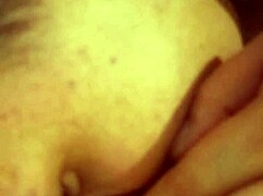 the gay couple explored anal sex with cum in the little white ass