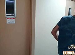 Hot Latina Teen Fucks Well-Endowed Gogo Boy In Kitchen After Elevator Meet