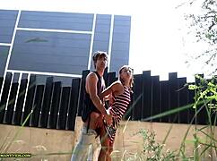 Looking for a Secluded Spot to Fuck Outdoors and Cum in Mouth