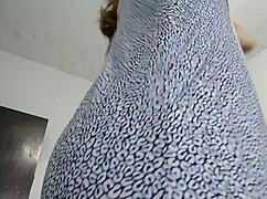 Showing off while making the bed brings such joy