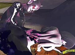 i love watching demons fuck that big ass in this hentai threesome