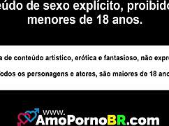 Latina beauty in lingerie gives blowjob to big cock pornstar with big ass envy