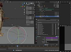 mei shows her first 2 hours on blender with the rope dude