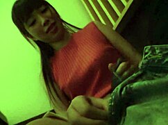 asian ol turns aggressive for creampie sex hunt