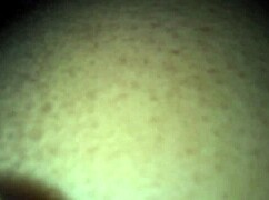 Cum on ass scene with huge load