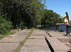 Naked fun at abandoned base 😎