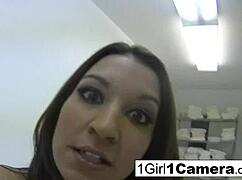 Sexy Ann Marie Rios Plays With Her Pussy