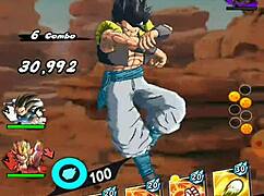 sayajins dominating everyone in dragon ball style