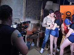 i'm grabbin' luccy joplin's big tits while fuckin' her ass