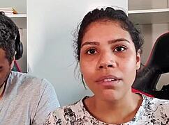 watch this risky latina couple video, part 1 continuation with lunna vaz?