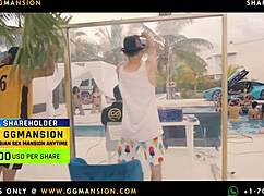 redhead introduces dildo to brunette, screams in pleasure