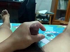 Intense Bed Masturbation Leads to Powerful Squirting Orgasm