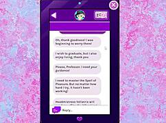 in this anime hentai, the wizard gets into magical mischief with his member.