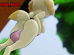 in this cartoon, isabelle gets used as a fleshlight repeatedly until creampied in a sound loop