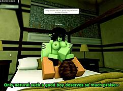 A Hot Night With A Goblin Girl Roblox Rp