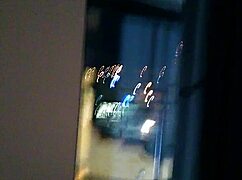 Sexy Mexican Milf Flashes Saggy Tits And Ass By Hotel Window