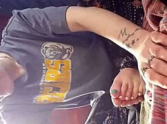 young petite amateur feels butterflies in homemade setting