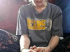 young petite amateur feels butterflies in homemade setting