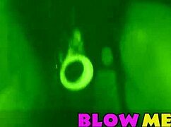 Hot inked redhead punkette blows cock like a slut