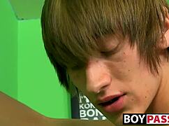 Skinny Twink Kyle Eldritch Masturbates In Socks With Big Cock