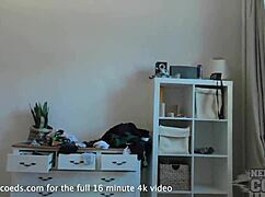 Becky Berry pees and smokes with pussy at my window