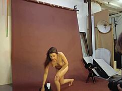 melena maria rya backstage nude video shoot