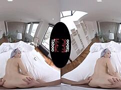 Virtual taboo wrong pill leads to shaved pussy and anal fun