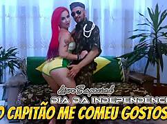 Did the captain eat well on independence day?