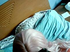 Sucking Cock In Red Dress