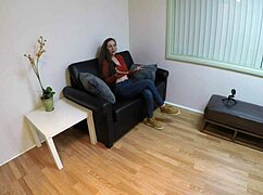 Audrey Decker's hardcore casting interview with big tits on display!