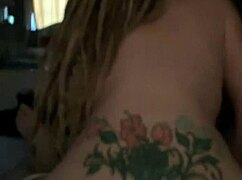 Blonde Babe Rides Reverse Cowgirl Style For Intense Orgasm 😈