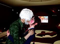 overwatch dva fucks old man for school payment