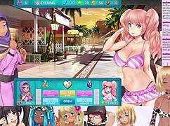 i, lewdneko, am playin huniepop 2 double date part 3 with big asses n piercings