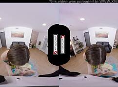 in this frozen cosplay vr adventure, the group dives into hardcore sex with blowjobs and threesomes