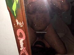 Dark-Haired Milf Sucks Dick And Masturbates Alone
