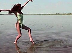 alexa day, the russian teen, slowly undresses for the camera