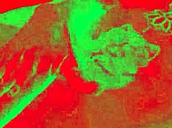 Taking cum in mouth right in front of a working guy 😏 backstage