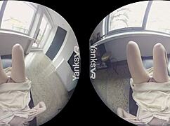 Sexy amateur babe Marina masturbates to orgasm.