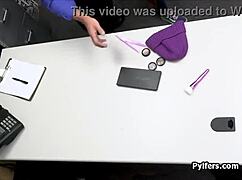 Latina Caught Stealing Makeup, Banged by Mall Cop