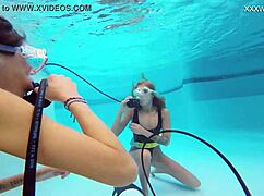 katya nakolkina shows perfect ass underwater!