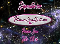 Muscular sex doll provides pleasure to amateur girlfriend