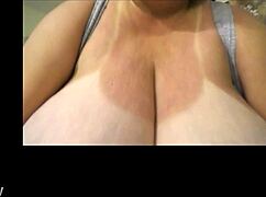 cute girl with huge boobs