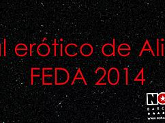 nora barcelona at the erotic festival in alicante