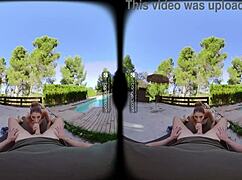 vr bangers mary popiense pov romantic sex in vr porn group cowgirl riding outdoor horny sexy banging tits