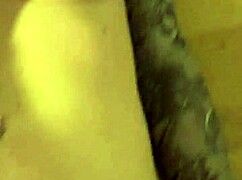 German MILF gets her pussy licked and fucked on the dining table, cum inside.